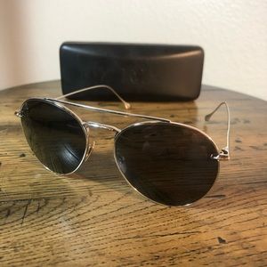 DITA AXIAL DTS 502-57-03 18K WHITE GOLD SUNGLASSES 57-17-145 WITH DC Case.